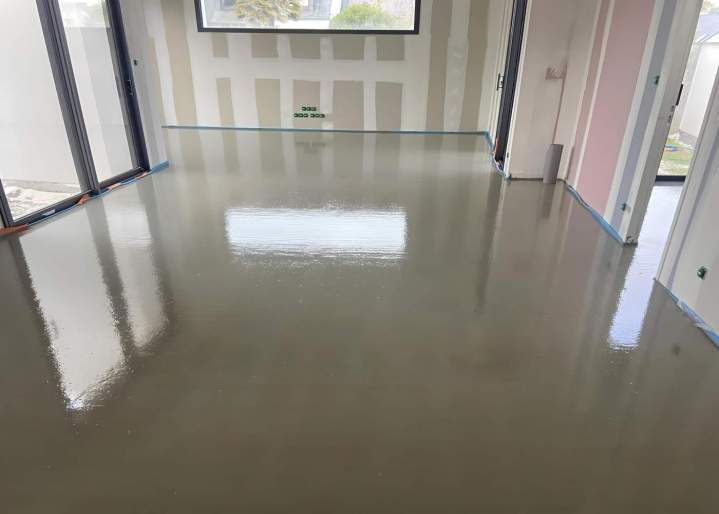 Coulage chape liquide Le Folgoët